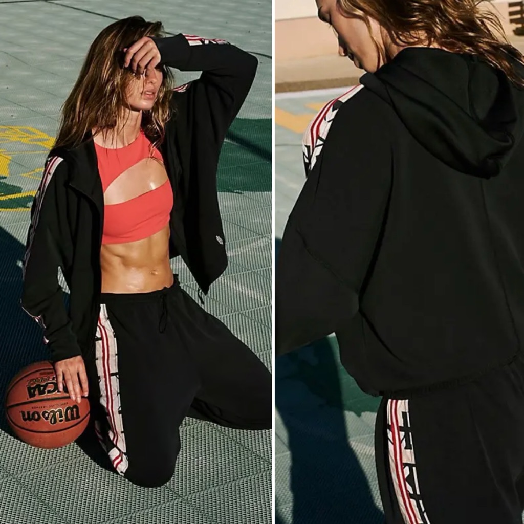 Fp Movement No Sweat Track Jacket, Size M Nwot
